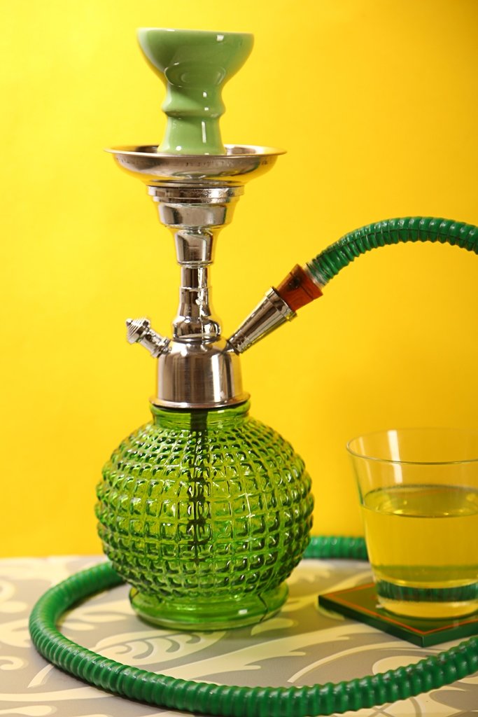 Hookah Classy Green Bambino 12 Inch -