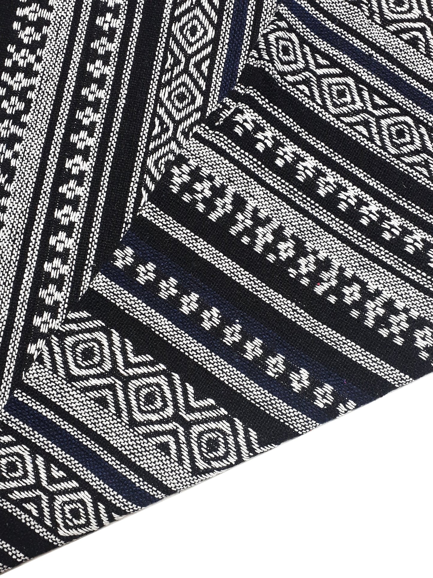 Thai Woven Cotton Fabric Tribal Fabric Native Fabric Ethnic fabric Aztec fabric Craft Supplies Woven Textile 1/2 yard (WF289)