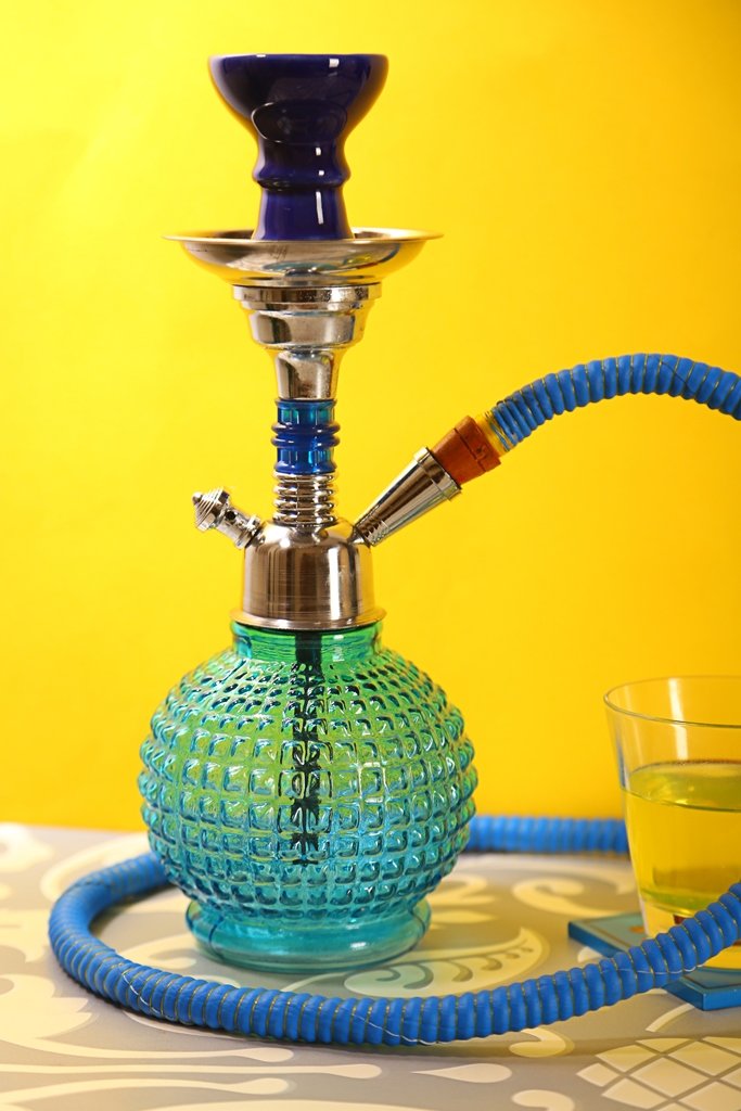 Hookah Classy Blue Bambino 12 Inch