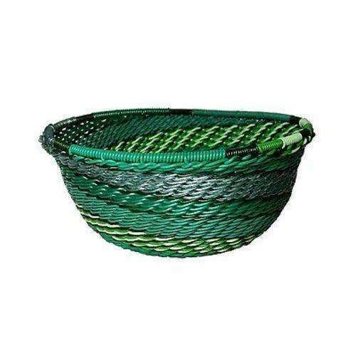 Handcrafted Recycled Telephone Wire Bowl - Emerald - South Africa
