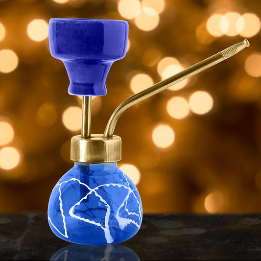 Hookah  Blue 6 Inch Pocket