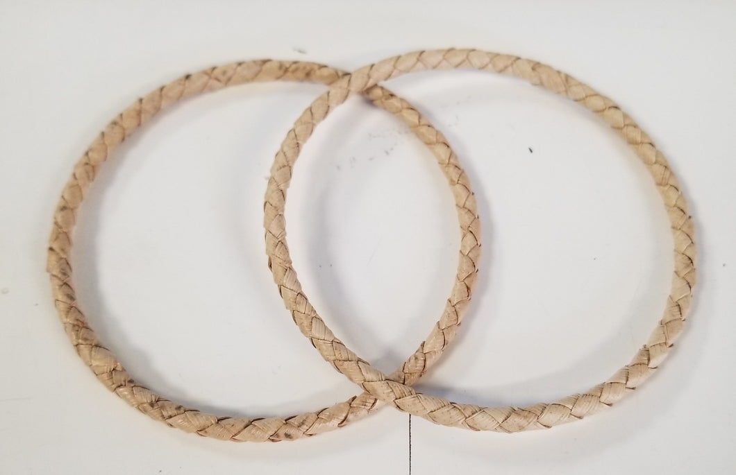 Handcrafted Small Extra Thin Weave Lauhala Bracelet