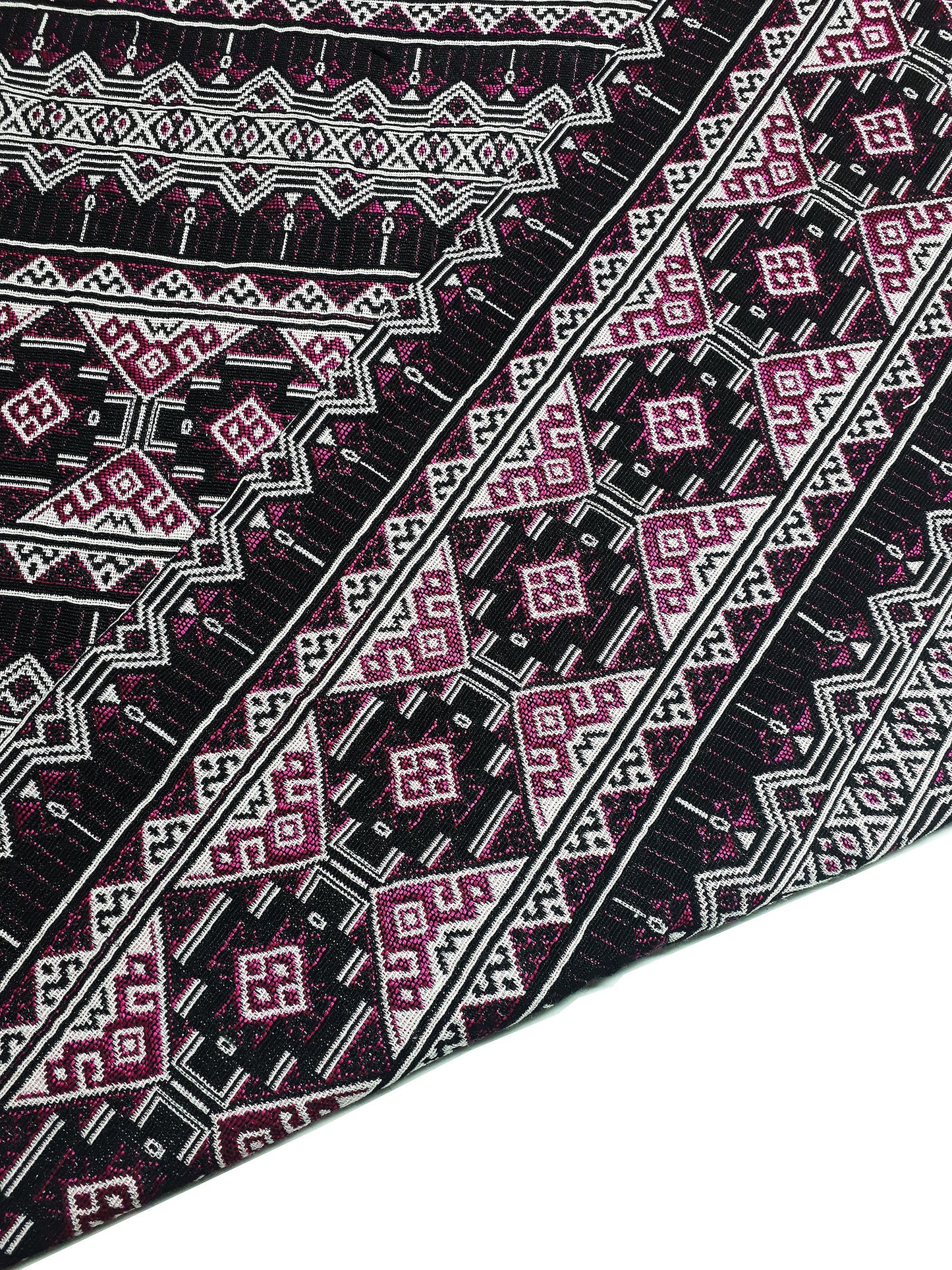 Thai Woven Cotton Fabric Tribal Fabric Native Fabric Ethnic fabric Aztec fabric Craft Supplies Woven Textile 1/2 yard (WF276)