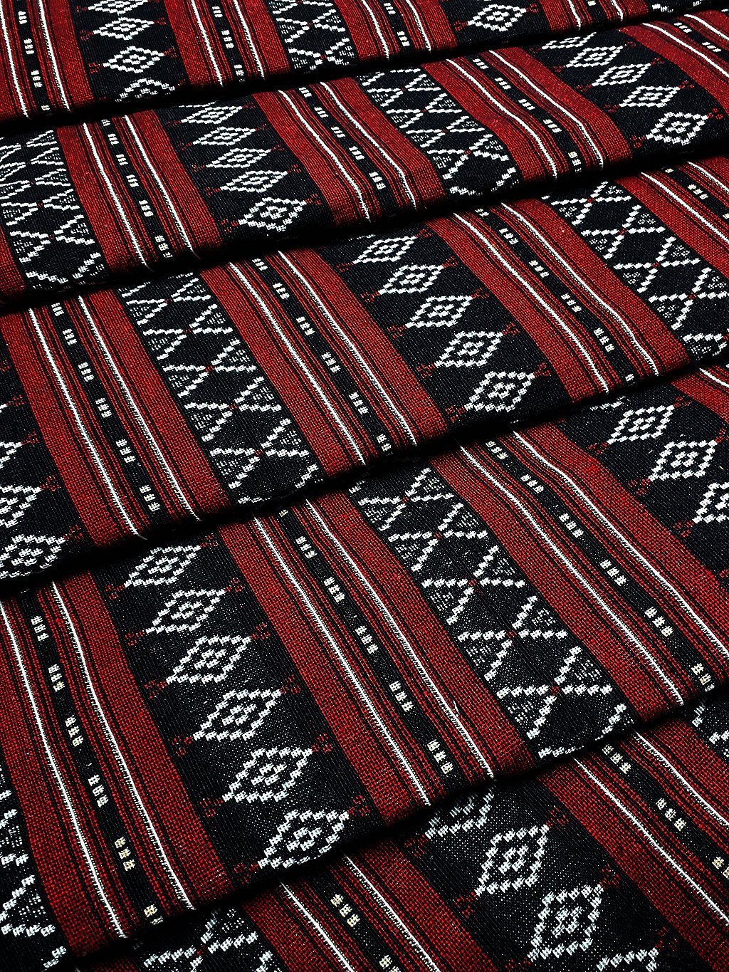 Woven Fabric Tribal Fabric Native Fabric by the yard Ethnic fabric Aztec fabric Craft Supplies Woven Textile 1/2 yard (WFF217)