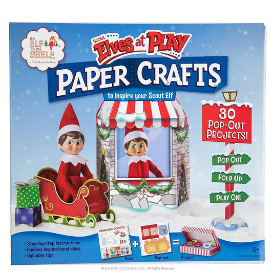 The Elf On The Shelf® Scout Elves At Play Paper Crafts