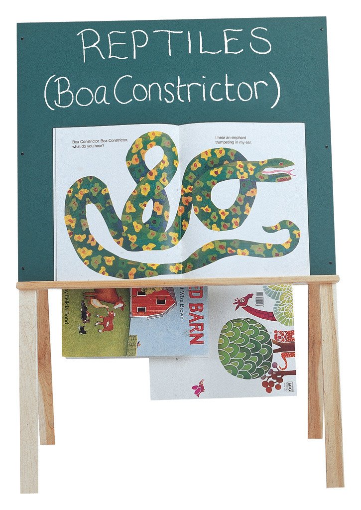 Jonti-Craft® Teachers' Wide Easel - Chalkboard