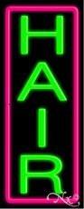 Hair Vertical Handcrafted Real GlassTube Neon Sign