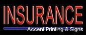 Insurance Handcrafted High Impact Energy Efficient Real GlassTube Neon Sign