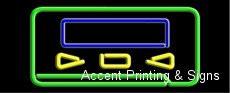 Pager Handcrafted Real GlassTube Neon Sign
