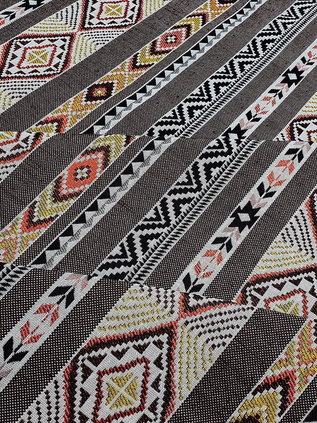 Thai Woven Fabric Tribal Fabric Native Cotton Fabric by the yard Ethnic fabric Craft fabric Craft Supplies Woven Textile 1/2 yard (WFF230)