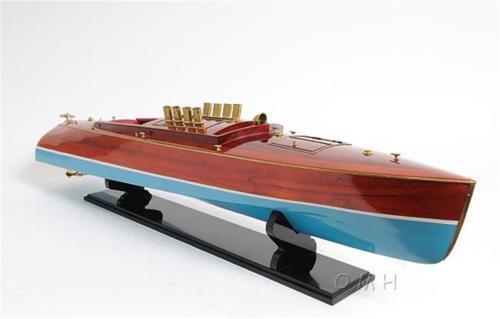 Handcrafted DIXIE II Wooden Model Boat