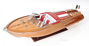 Riva Aquarama Exclusive Edition Handcrafted Wooden Boat Model