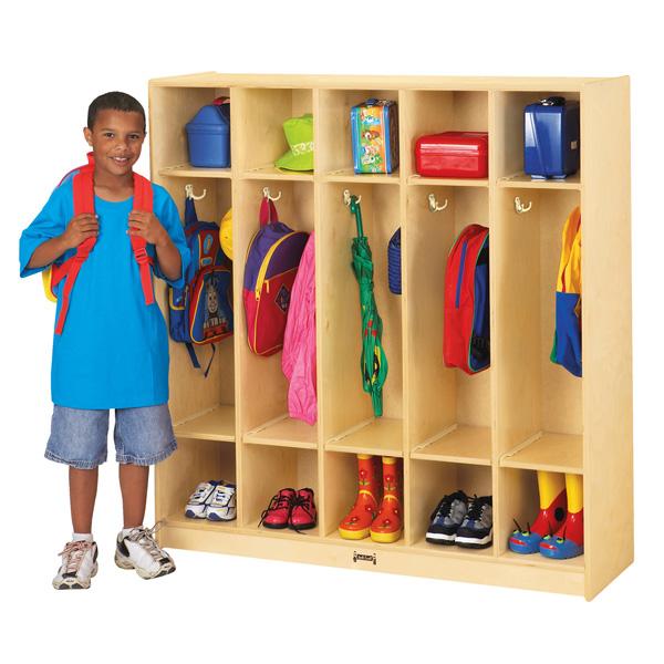 Jonti-Craft 2681JC Five Section Coat Locker