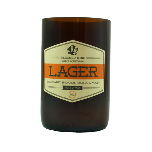 Rescued Wine Craft Beer Scented Jar Candles