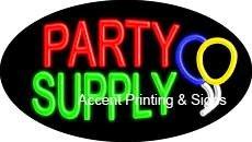 Party Supply Flashing Handcrafted Real GlassTube Neon Sign