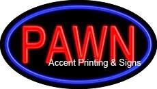 Pawn Flashing Handcrafted Real GlassTube Neon Sign