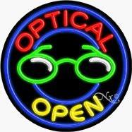 Optical Handcrafted Real GlassTube Neon Sign