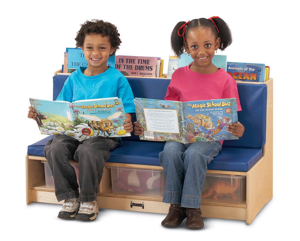 Literacy Couch - Red by Jonti-Craft®