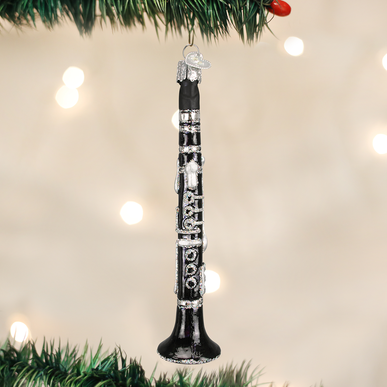 Old World Christmas Handcrafted Blown Glass Ornament - Clarinet