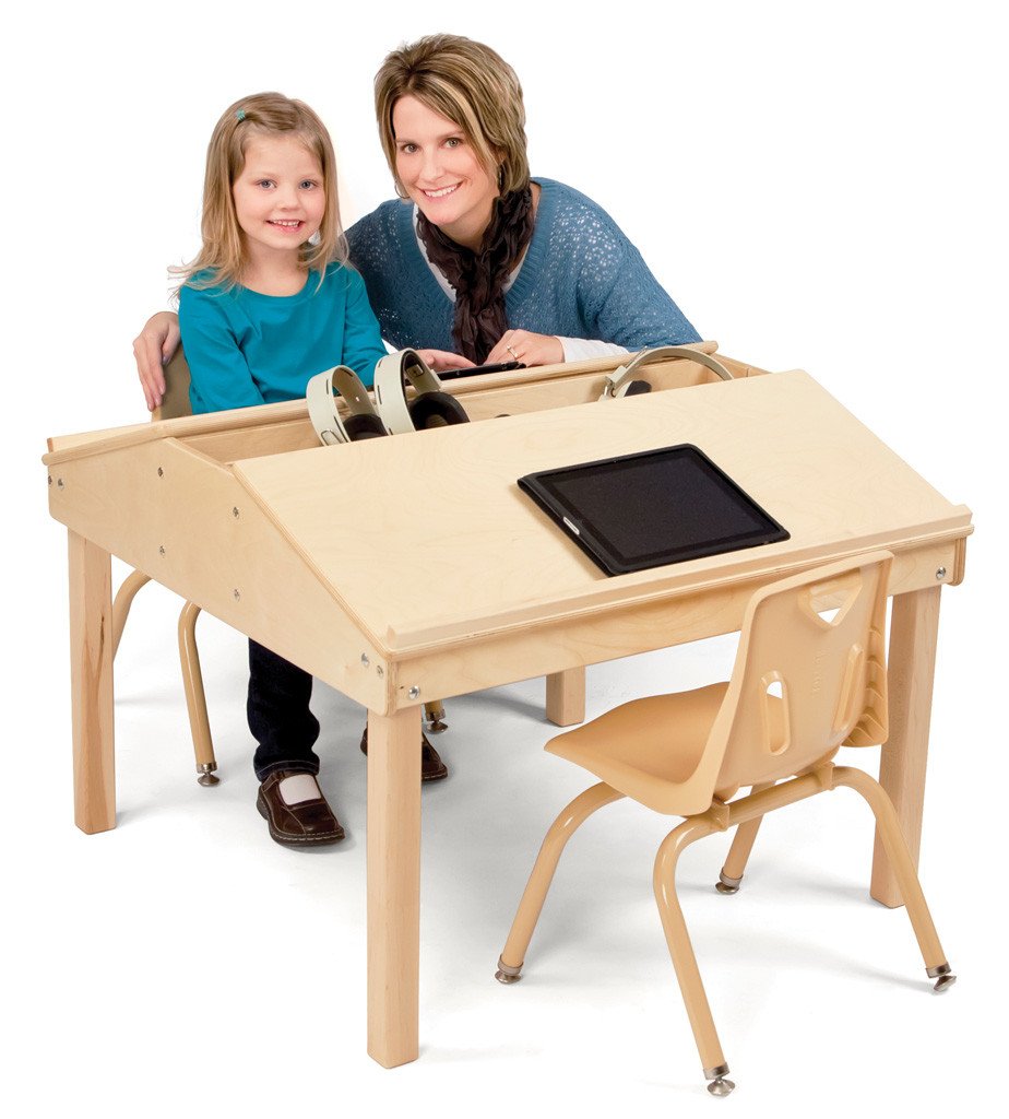 Jonti-Craft® Quad Tablet And Reading Table - 24½