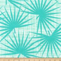 Palm Canyon - by Violet Craft - Ferns - Aqua