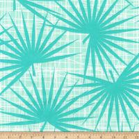Palm Canyon - by Violet Craft - Ferns - Aqua