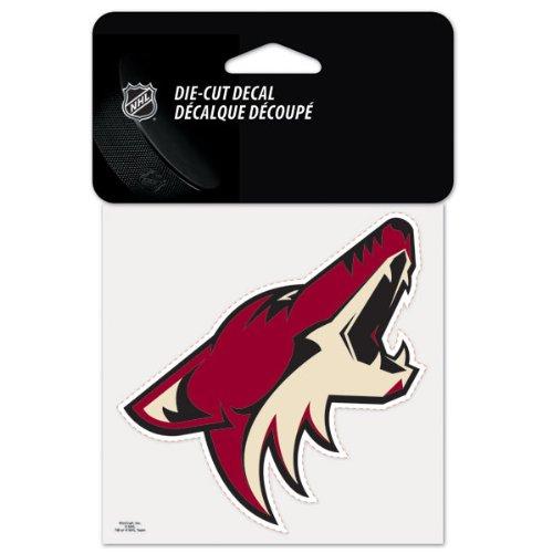 WinCraft NHL Arizona Coyotes Perfect Cut Color Decal, 4" x 4"