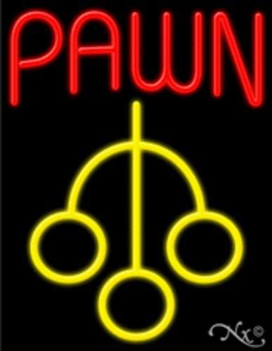 Pawn Handcrafted Energy Efficient Real Glasstube Neon Sign