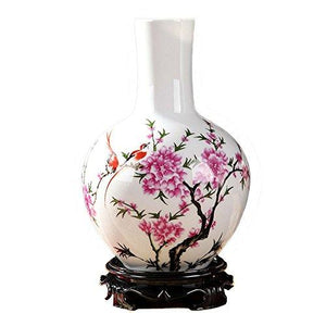 Jingdezhen Traditional Chinese Ceramic Jar Vase Oriental Handcrafted