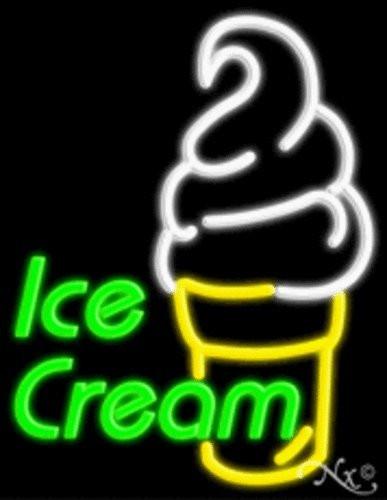 Ice Cream Handcrafted Energy Efficient Glasstube Neon Signs