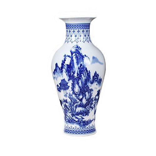 Traditional Chinese Ceramic Decorative Jar Vase,Jingdezhen Oriental Handcrafted Porcelain