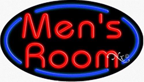 Men'S Room Handcrafted Energy Efficient Flashing Glasstube Neon Signs