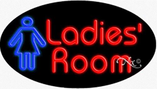 Ladies' Room Handcrafted Energy Efficient Flashing Glasstube Neon Signs