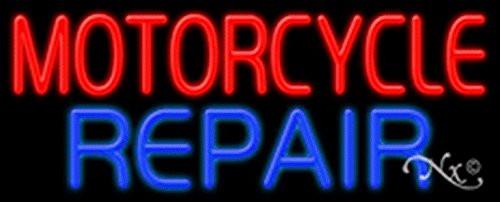 Motorcycle Repair Handcrafted Energy Efficient Glasstube Neon Signs