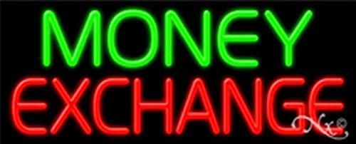 Money Exchange Handcrafted Energy Efficient Glasstube Neon Signs
