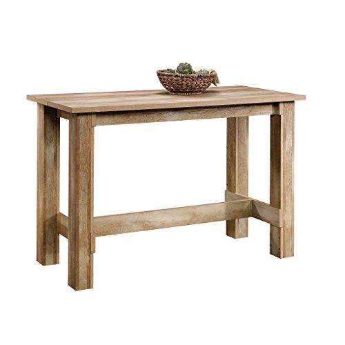 Sauder 416698 Boone Mountain Counter Height Dining Table, L: 55.12" x W: 25.59" x H: 35.39", Craftsman Oak finish