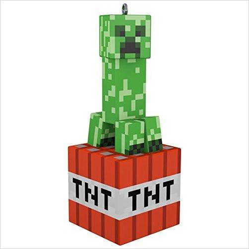 Minecraft Creeper Christmas Ornament