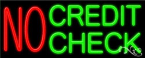 No Credit Check Handcrafted Energy Efficient Real Glasstube Neon Sign