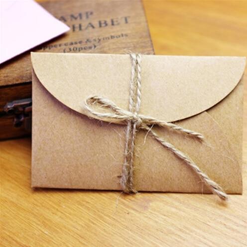Handmade Mini Craft Paper Envelope