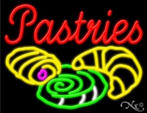 Pastries Handcrafted Energy Efficient Real Glasstube Neon Sign