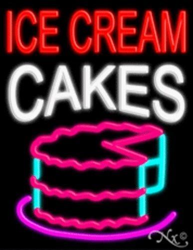 Ice Cream Cakes Handcrafted Energy Efficient Glasstube Neon Signs