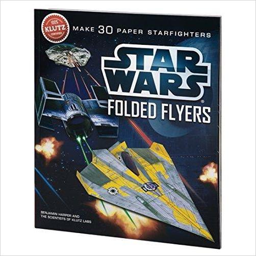 Star Wars Folded Flyers: Make 30 Paper Starfighters Craft Kit