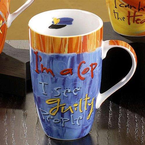 Joyce Shelton Just A Job Mug, COP from Giftcraft