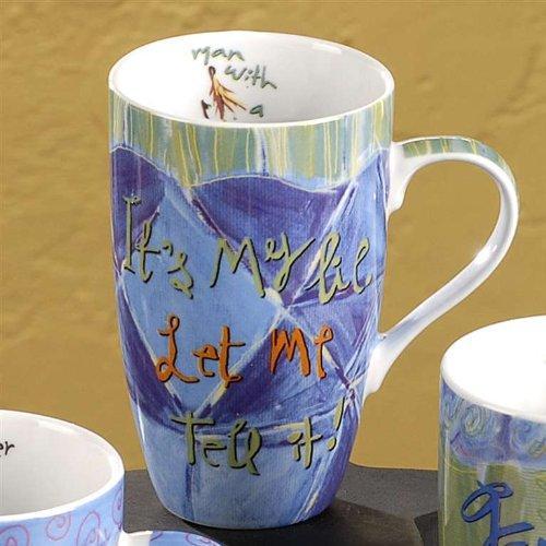 Joyce Shelton Just A Job Mug, Fisherman from Giftcraft