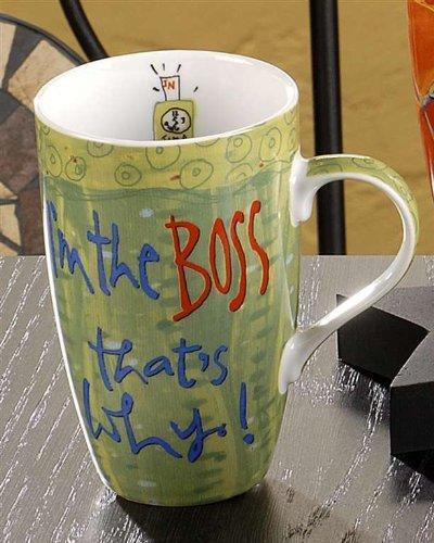 Joyce Shelton Just A Job Mug, BOSS from Giftcraft