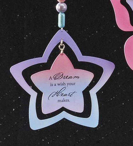 Metal Hanging Adornment or Ornament - Dream Star by Giftcraft