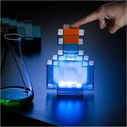 Minecraft Color Changing Potion Bottle