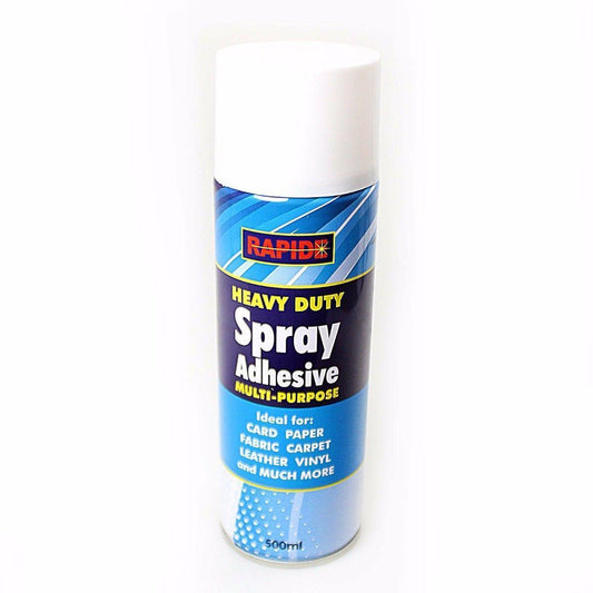 Heavy Duty 500ml Spray Multipurpose Adhesive Bond Craft Glue Paper Fabric Carpet