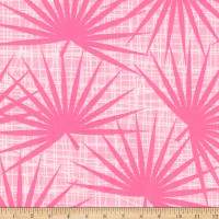 Palm Canyon - by Violet Craft - Ferns - Pink