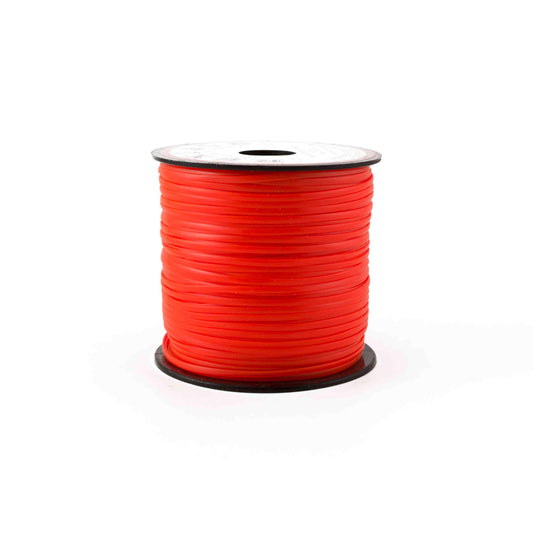 Neon Orange Plastic Craft Lace Lanyard Gimp String Bulk 100 Yard Roll
